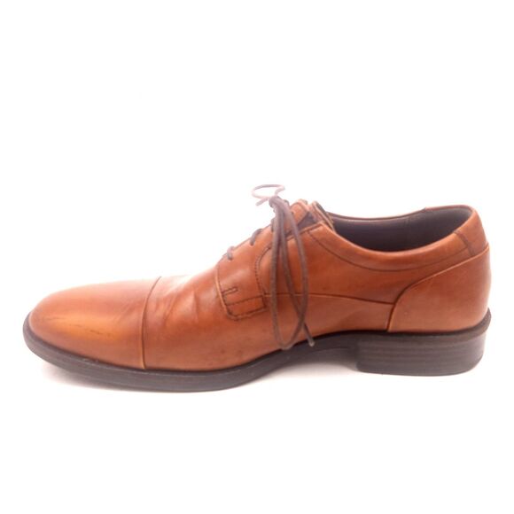 Johnston & Murphy Men\'s Lancaster Cap Toe Tan Brown Oxford Dress Shoes Size 11 M main image 8